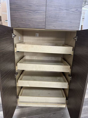 Picture of Pantry with roll out